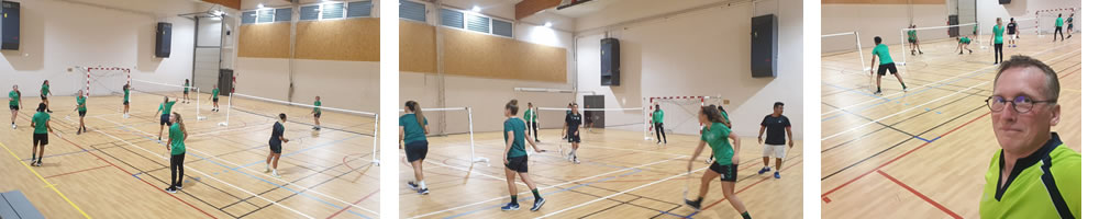 Equipe f&eacute;minine ASSE au BIP-Badminton